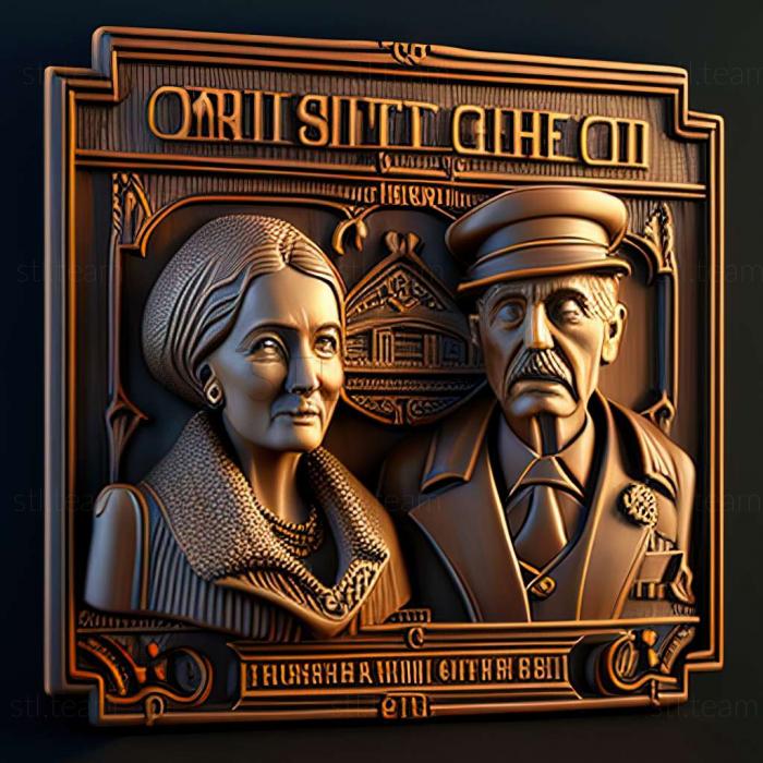 3D model Agatha Christie Murder on the Orient Express game (STL)